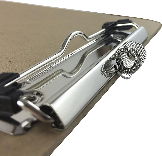 Trade Quest Clipboards Pen Holder Clip Letter Size (30 - Pack) (Pen Included)