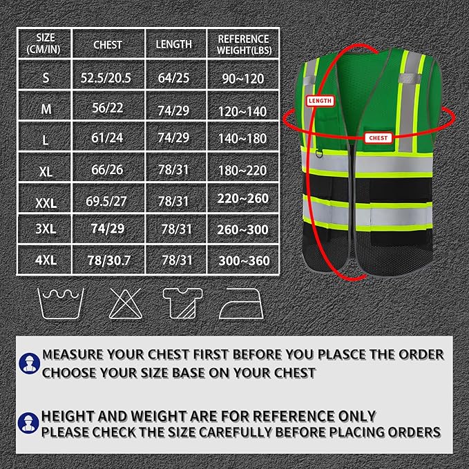 BeautyWill Custom Logo 10/20 Pack Safety Vest Class2 High Visibility Vest with Pockets Breathable Construction Vest Bulk