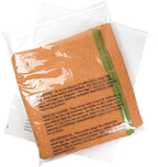 Poly Bags with Suffocation Warning - 24x28 Extra Strong Seal - 100 Pack - Clear Poly Bags - Retail Supply Co