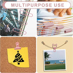 Paper Clips and Binder Clips Assortment (Pink)