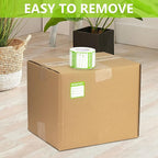600 Pcs Inventory Stickers Control Labels for Shipping Handling Packing Moving Marking Organizing Notating Items 2 X 2 Inch
