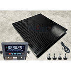 Liberty SL-7517-4x4 Industrial Floor Scale - Advanced Weighing Solution with Data Transfer, Alarm & Animal Weighing Features (5000 lb x 1 lb)