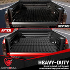 Truck Bed Mat Bed Liner Fit for Honda Ridgeline 2025 2024 2023 2022 2021 2020 2019 2018 2017 5.3FT (64.0 in),Vehicle Truck Bed Liner Custom Fit All Weather Protection TPE Pickup Car Bed Mat