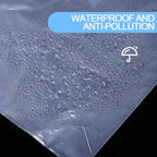 Outus 120 Pcs Poly Mailer Envelope 4 Sizes Shipping Bags Self Adhesive Clasp Envelope Self Adhesive Tear Proof Mailing Covers (6 x 10 In, 8 x 12 In, 10 x 14 In, 11x 16 in,Clear)