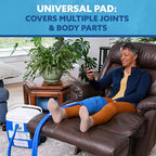Polar Active Ice 3.0 Cold Therapy Ice Machine System with Programmable Timer, Universal Compression Pad, Lightweight 16 Quart Cooler, Quiet Pump, Strong Cyrotherapy Pain Relief Treatment
