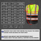 BeautyWill Custom Logo 10/20 Pack Safety Vest Class2 High Visibility Vest with Pockets Breathable Construction Vest Bulk
