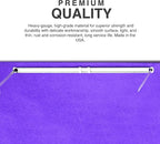 OLYMPX 50 Pcs of 3” Capacity Premium Metal Prong Paper Fastener Complete Set, 8.5 Inch Base with Standard 2-Hole Punch Compressor for Paper File Folder, 50 per Box