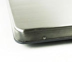 Angel USA Extra Large 22 inch by 18 inch Platform Stainless Steel 400lb Heavy Duty Digital Postal Shipping Scale, Powered by Batteries or AC Adapter, Great for Floor Bench Office Weight Weighing