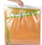 Poly Bags with Suffocation Warning 16x22, 20x24, 24x28 - X-Large Combo Pack of 150 (50 each size) - Clear Poly Bags by Retail Supply Co - Extra Strong Seal