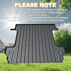 Truck Bed Mat Fit for 2019-2026 Chevy Silverado 1500 & Sierra 1500, 5.8FT All Weather Heavy Duty TPE Rear Bed Liner for 2025 Chevrolet Silverado Accessories (Not Fit for 5.5'/6.8'/8.2' Bed)