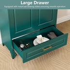 Metal Storage Cabinet,75" Tall Kitchen Pantry Storage Cabinet with Doors and Adjustable Shelves, Green Metal Pantry Cabinets with Drawer, Large Cupboard for Kitchen, Dining Living Room