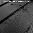 KARPAL Truck Bed Mat for Ford Maverick 2022-2026 Hybrid & Gasoline (Not fit with Drop-in Bed Liner), All Weather TPE Truck Bed Liner Cargo Trunk Accessories for Maverick