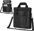 Opux 3 Bottle Wine Carrier Tote, Insulated Leakproof Cooler Bag for Picnic, BYOB Beach, Portable Wine Bottle Case