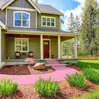 Preboun 3.9 x 60 ft Carpet Runner for Party Felt Runway Rug Runner Rug with Carpet Tape for Halloween Wedding Christmas Xmas Thanksgiving Outdoor Accessories Wedding Party Hallway(Pink)