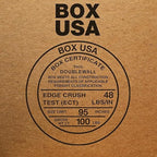 Box USA Shipping Boxes 24"L x 18"W x 12"H 10-Pack Large Double Walled Corrugated Boxes for Shipping, Packaging, Moving, Storage Box for Home or Business, Strong Wholesale Bulk Boxes