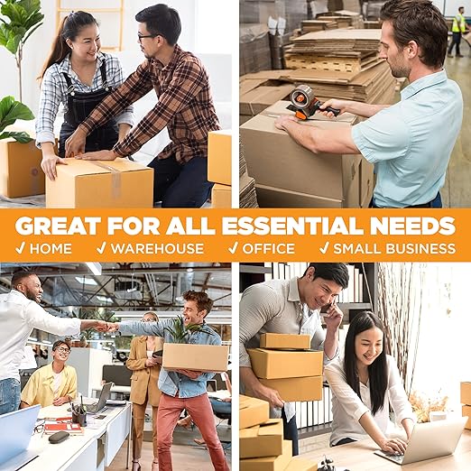 Tape King Clear Packing Tape | 110 Yards Per Roll (36 Rolls) | 1.88 Inch Wide Heavy Duty Packing Tape 2.7mil Strong Adhesive for Moving Boxes, Shipping Cartons, Office Use, Storage (3960 Yards)