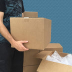 Amazon Basics Cardboard Shipping and Packing Moving Boxes, 10 Pack, Medium, Brown, 18" x 14" x 12"