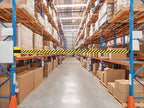 Crowd Control Warehouse - CCW Series WMB-220 Fixed Wall Mount Retractable Belt Barrier - 15 Foot, Caution Do Not Enter Belt with Yellow ABS Case
