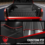 Truck Bed Mat Bed Liner Fit for Honda Ridgeline 2025 2024 2023 2022 2021 2020 2019 2018 2017 5.3FT (64.0 in),Vehicle Truck Bed Liner Custom Fit All Weather Protection TPE Pickup Car Bed Mat