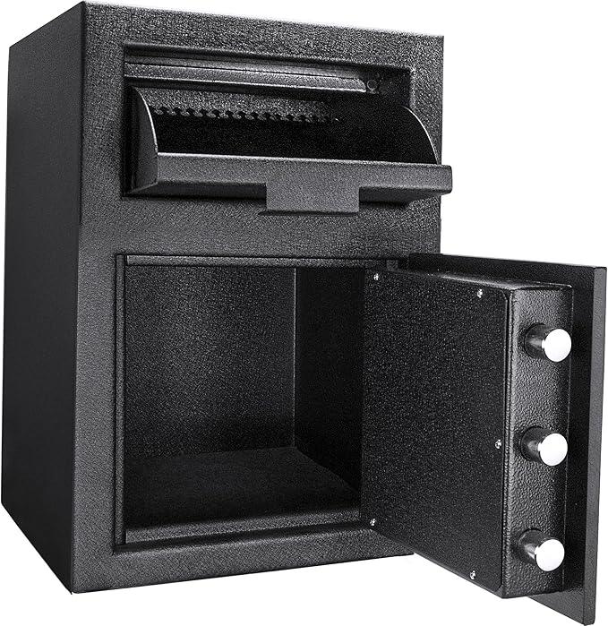 BARSKA AX12588 Standard Keypad Security Depository Drop Safe 1.03 Cubic Ft