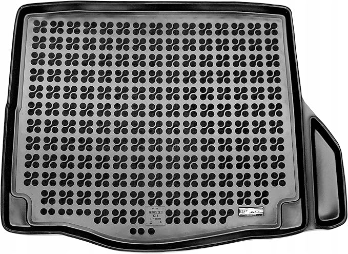 REZAW - PLAST Rubber Car Floor Mat Compatible with 2013 2014 2015 2016 2017 2018 2019 Mercedes Benz CLA Cargo Mat /C117/ All Weather Custom Fit Tailored Anti Slip Black