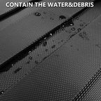 KARPAL Truck Bed Mat for Ford Ranger 2024 2025 2026 (5FT, 59.6" Bed), All Weather TPE Truck Bed Liner Cargo Trunk Accessories for Ranger