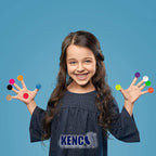 Kenco Color Coding Circle Dot Sticker Labels on a roll (Mix N Match 10 Pack, 1 INCH 1000 Stickers)