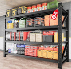 5000LBS Heavy Duty Garage Shelving Units,60" Wide & Deep Storage Shelves,Metal Garage Shelves,Large Storage Rack,Steel Shelf,Industrial Shelving for Shop,Warehouse,Basement,60" W x 24" D x 70" H