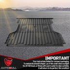 Truck Bed Mat Bed Liner Fit for 1999-2016 Ford Super Duty F250/F350/F450 Accessories 6.8FT, Vehicle Truck Bed Liner Custom Fit All Weather Protection TPE Pickup Car Bed Mat