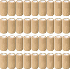 Treela 36 Pcs Self Adherent Bandage 4" X 5 Yard Wrap Breathable Cohesive Bandage Elastic Adhesive Tape for Stretch Athletic Sports Wrist Ankle(Nude)