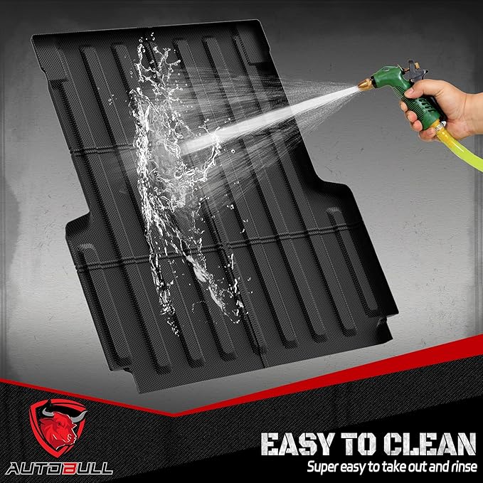 Truck Bed Mat Bed Liner Fit for Jeep Gladiator JT 2025 2024 2023 2022 2021 2020 (60 inches), Vehicle Truck Bed Liner Custom Fit All Weather Protection TPE Pickup Car Bed Mat