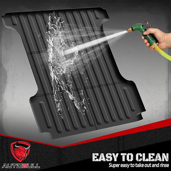 Truck Bed Mat Bed Liner Fit for Ram 1500/1500 RHO 2019-2026 & RAM 1500 Classic 2019-2024 Short Bed (5.7 FT / 67.4inches) Not for Rambox, All Weather Protection TPE Pickup Car Bed Mat
