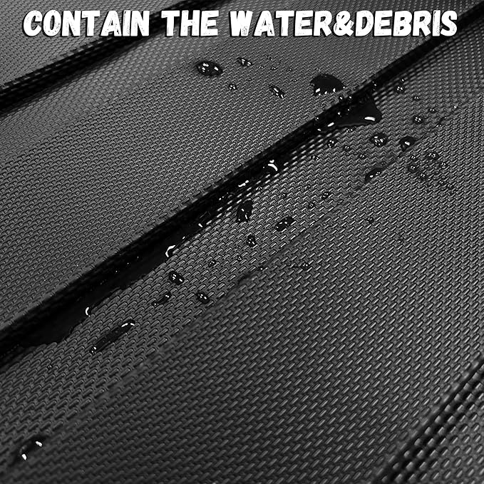 Truck Bed Mat Fit Ford F250 / F350 / F450 2017-2026 (6.75FT Bed), TPE All Weather Truck Bed Liner Cargo Liner SuperDuty Accessories
