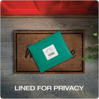 Quality Park Bubble Mailers, 8.25 x 11, Turquoise Poly Mailers, Padded Envelopes, Shipping Bags, Water Resistant, Self Seal, 25 Per Box (QUA85914)