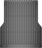 TripleAliners Truck Bed Mat Compatible with 2005-2023 Toyota Tacoma Accessories 5FT Vehicle Perfectly Flush All Weather Protection TPE Heavy Duty Pickup Car Bed Cargo Mat