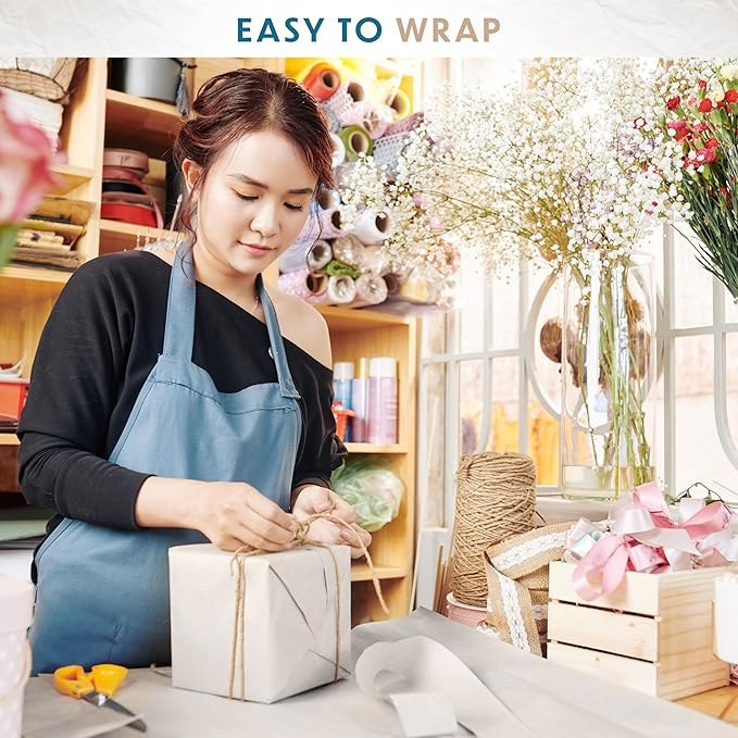 Packing Paper Sheets for Moving - 640 Sheets, Blank Newsprint Paper Sheets for Wrapping, Shipping, Arts & Crafts - Bulk Protective for Box Filler, Cushioning & Protecting Fragile Items - 12x17
