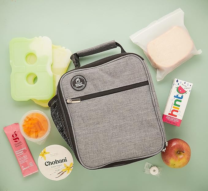 Healthy Packers Reusable Ice Packs for Lunch Boxes - Long Lasting Slim Freezer Packs, Thin Non-Toxic BPA-Free Hard Gel Ice Blocks for Coolers, Kids & Adults Lunch Bags, Travel, Camping, Food Storage