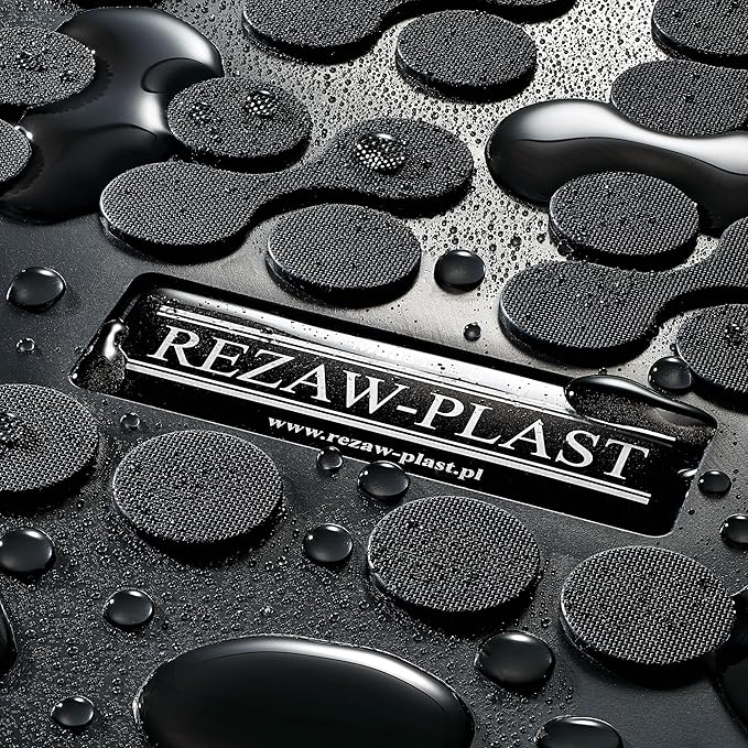 REZAW - PLAST Rubber Car Floor Mat Compatible with 2013 2014 2015 2016 2017 2018 2019 Mercedes Benz CLA Cargo Mat /C117/ All Weather Custom Fit Tailored Anti Slip Black